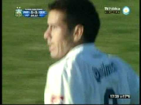 Patronato 1 Quilmes 1, gol de Mansilla