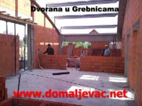 Ministar Marijan Živković: Dvorana u Grebnicama