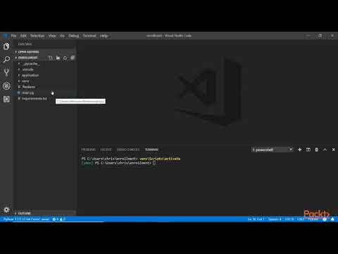 Full Stack Web Development with Flask Creating the Enrollment Application|packtpub com