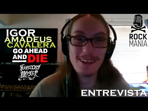 IGOR AMADEUS CAVALERA (GO AHEAD AND DIE/HEALING MAGIC) - ROCK MANIA INTERVIEW [ative a legenda]