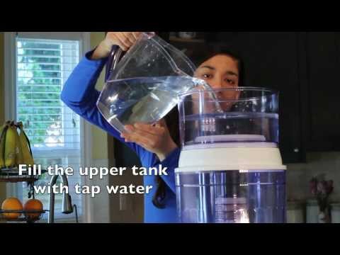 How to assemble the alkaline gravity water system.