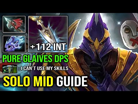 +112 PERMA INT Solo Mid Silencer Brutal Glaives Hit Like a Truck Deleted Everyone Dota 2
