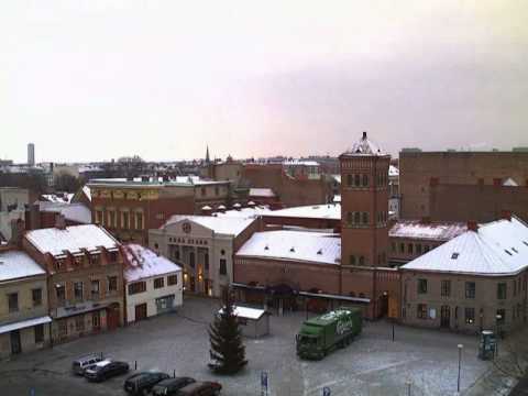 Väderfilm - En dag i Halmstad, december 2009