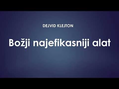 Dejvid Klejton: Božji najefikasniji alat
