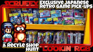 Exclusive Japanese Retro Game pick-ups & Recycle shop hunt