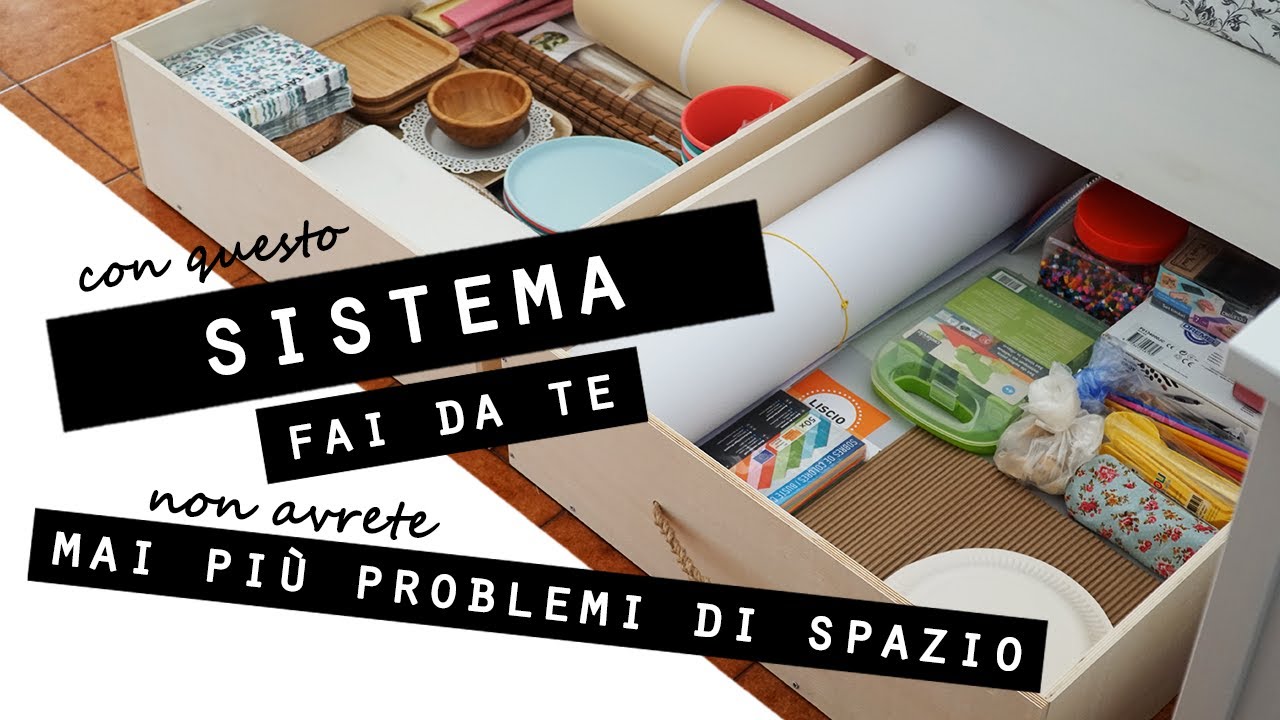 Watch Now Con questo FUNZIONALE SISTEMA FAI DA te non avrai MAI PIU' PROBLEMI DI SPAZIO! ORGANIZZO RICICLANDO Con questo FUNZIONALE SISTEMA FAI DA te non avrai MAI PIU' PROBLEMI DI SPAZIO! ORGANIZZO RICICLANDO