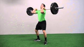 602. Eccentric Barbell Front Squat (:05 sec)