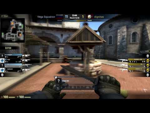 CS:GO POV Demo Vega Squadron mir (25/14) vs Dignitas (de_inferno)