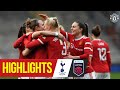 FA Women's Super League | Manchester United 3-0 Tottenham Hotspur | Highlights