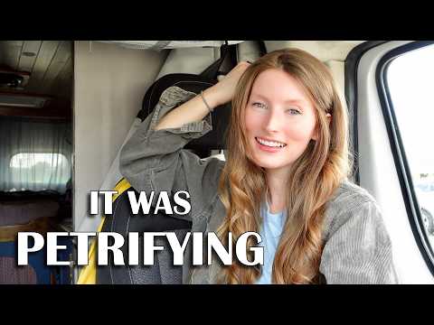 Solo Female VANLIFE with a CAT | Truck Stops & Petrified Forest NP