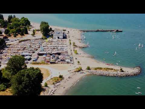 Vancouver Jericho Beach Aerial View