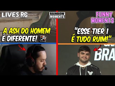 LOBEX FARPANDO TODO MUNDO!🔥🔥 A ASH DO NESK VOLTOU, 190 DO PECHITO - MELHORES MOMENTOS LIVES R6