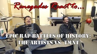Renegades React to... Epic Rap Battles of History Artists vs. TMNT