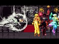 KOF Mugen WF Iori Yagami Vs Bosses Orochi Team