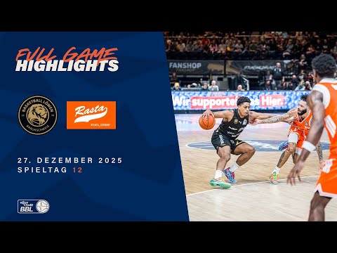 Basketball Löwen Braunschweig vs. RASTA Vechta - Full Game Highlights - Spieltag 12, 25/26
