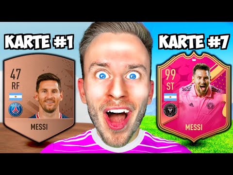 Ich habe mit jeder Messi Karte gespielt! 🐐