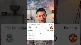 Download lagu Ronaldo reacts to 7-0 Liverpool vs Man United ￼ #football #soccer #fifaworld mp3