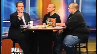 WETM TV Interview for Hero Bot Con 2013