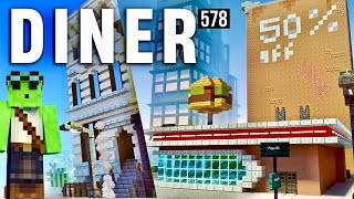 Burger Shop + City Building! - Let's Play Minecraft 578