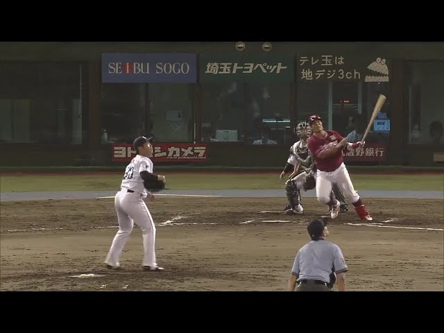【7回表】 完璧な一発!! イーグルス・内田のレフトスタンドへの勝ち越し2ラン!! 2018/8/29 L-E