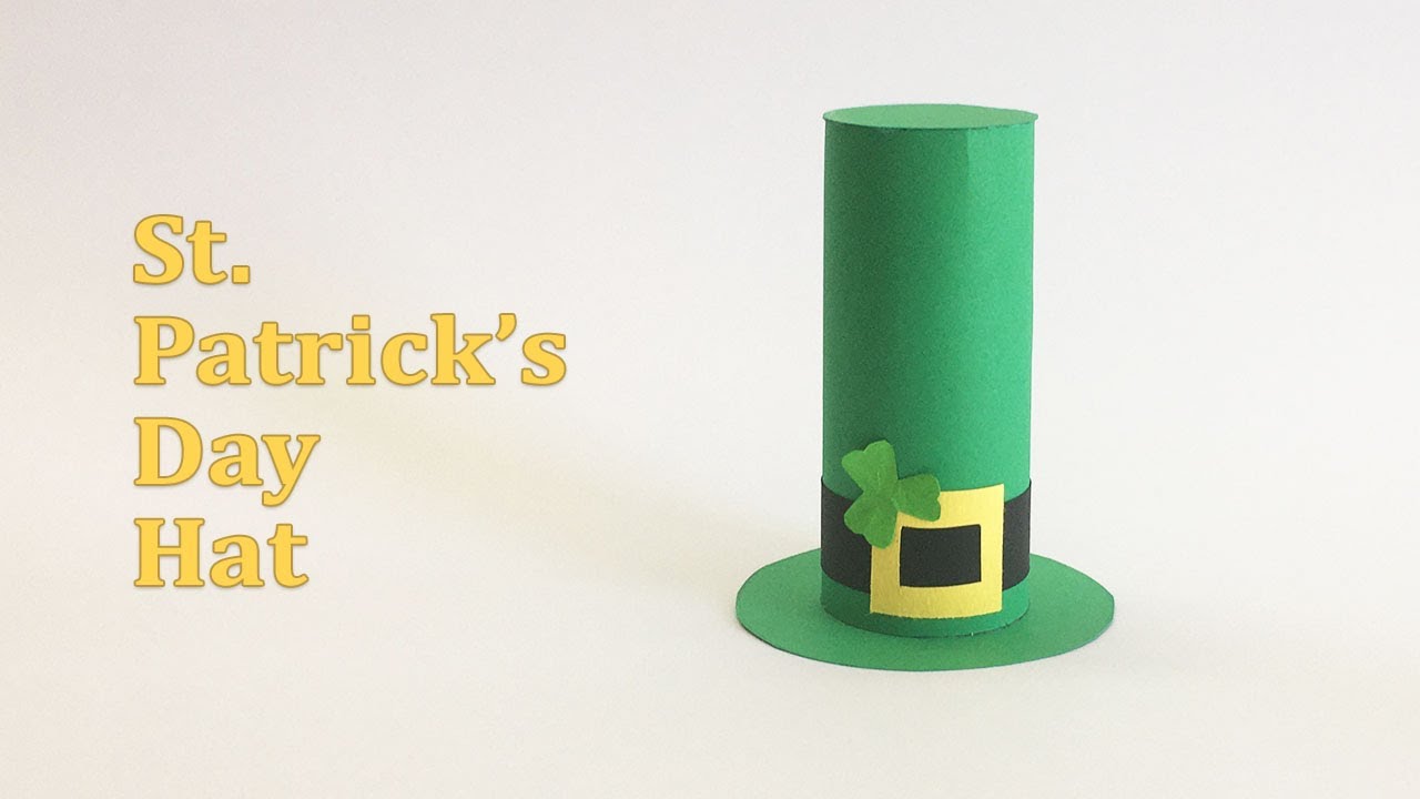 DIY St. Patrick's Day Hat Craft | Green Leprechaun Hat Tutorial