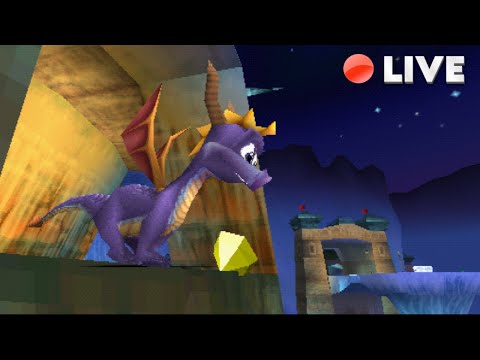 Spyro 120% Speedruns - Runescape later - Come say hi :)