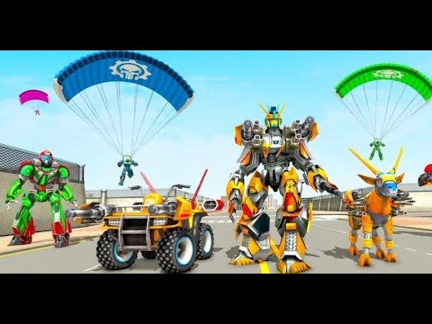Goat Robot Transforming Games: ATV Bike Robot Game Series Part#02  Android Gameplay HD.