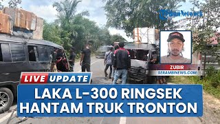 Laka Lantas di Medan-Banda Aceh L-300 Hilang Kendali dan Hantam Truk Tronton, Penumpang Luka-Luka