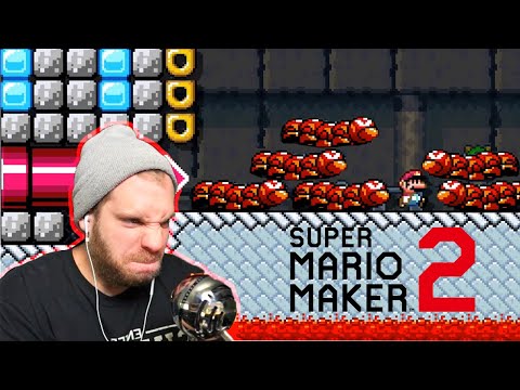 I Hate Wigglers!! Mario Maker 2