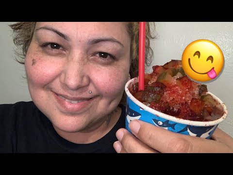 Home made piccadilly snow cone