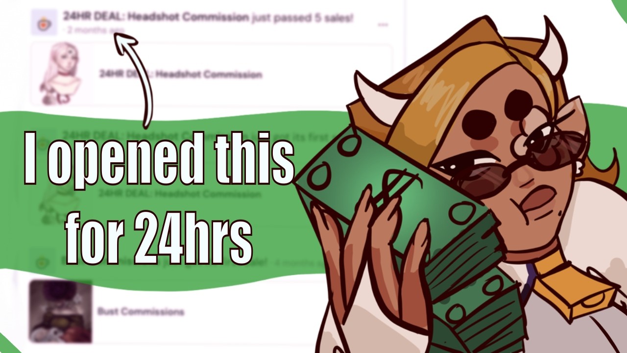 Still Charging $2 For Commissions...Here's What Happened! | Art Challenge