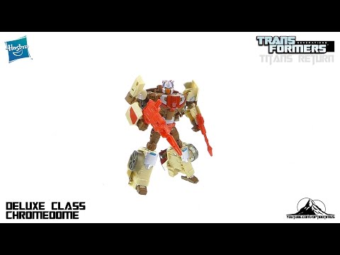 Transformers Titans Return Deluxe Class CHROMEDOME Video Review