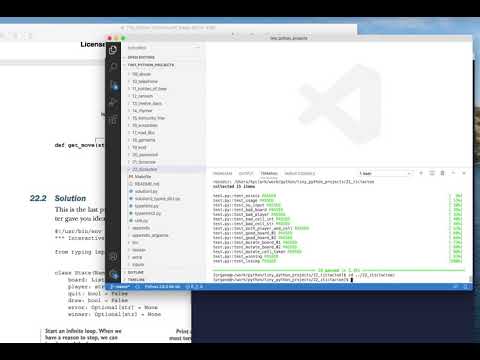 Tiny Python Projects Ch 22 Pt 6 Adding Type Hints