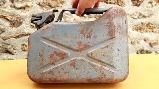 Rusty JERRYCAN [ canister] Restoration