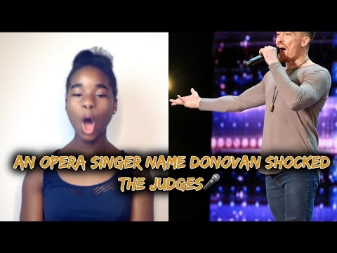 An Opera Singer Name Donovan Shocked The Judges With His Amazing Voice 😯 REACTION!!