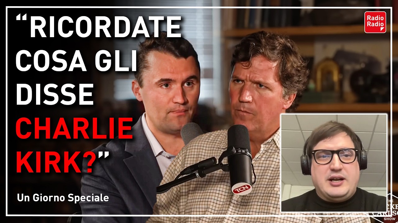 "TUCKER CARLSON HA GIOCATO D'ANTICIPO SU QUELLO CHE POTREBBE ACCADERGLI A BREVE" | Con R. Vivaldelli
