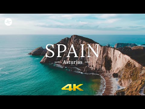 [4K UHD] Asturias, SPAIN🇪🇸 Ambient Drone Film + Ambient Chillout Music for Relax