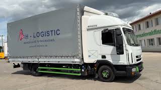 Cami&atilde;o de toldo IVECO 75E19 valn&iacute;k E6 manual VIN 854 | Imagem 4 - Autoline