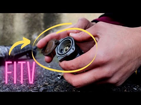 Honda prelude: How to clean fast idle thermo valve(FITV)