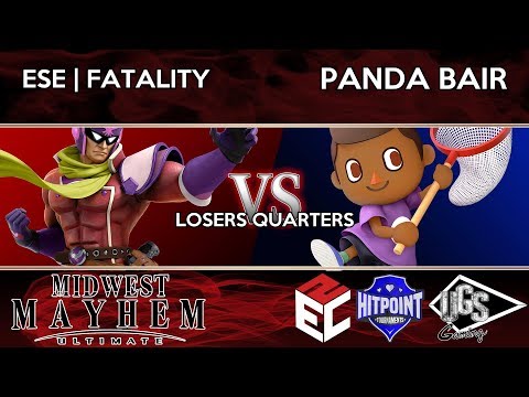 Midwest Mayhem Ultimate - Losers Quarters - ESE | Fatality (Falcon) Vs. Panda Bair (Villager)