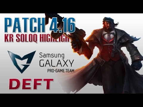 SG Blue Deft - Graves vs Corki - KR SoloQ Highlights