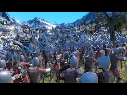 10,000 ARCHER vs 5,000 GIANT OGRE - Ultimate Epic Battle Simulator