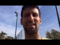 Novak Djokovic's Wife Reproving him | Baš ti hvala ljubavi