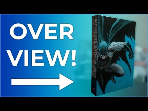 ABSOLUTE BATMAN: THE LONG HALLOWEEN OVERVIEW (NEW PRINTING) | Comparisons | Tim Sale & Jeph Loeb!