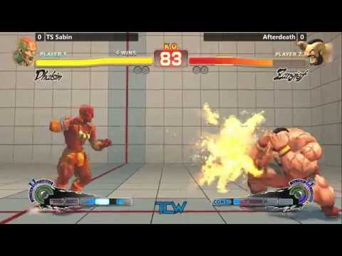 USF4 Semis @ The Common Wealth - TS Sabin vs Afterdeath [720p/60fps]