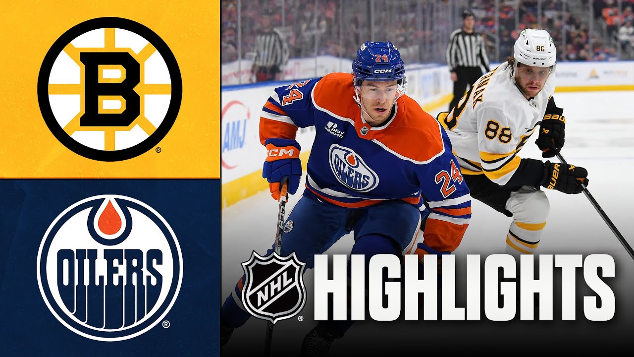 Bruins vs. Oilers | NHL Highlights | December 31, 2025
