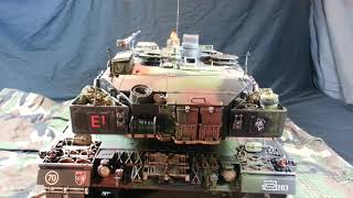 TAMIYA RC-Leopard 2a5, FullOption, Scale Antennen