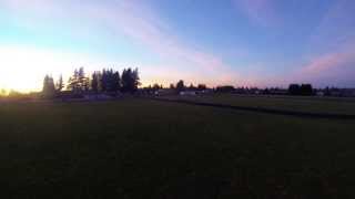 preview picture of video 'Catching Some Sunset and Mt. Hood Views with the DJI Phantom and GoPro Hero3'