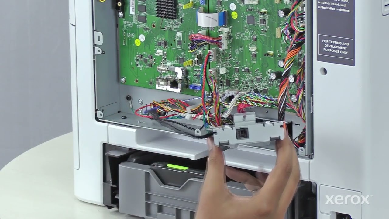 Xerox® VersaLink® C625 Color Multifunction Printer the FAX Card Removal