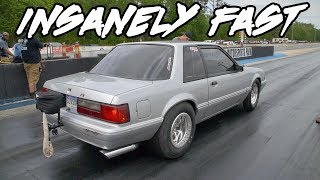 STILL THE BEST SOUNDING TAILPIPE MUSTANG I'VE HEARD & IT'S INSANELY FAST! SILVER SURFER MUSTANG